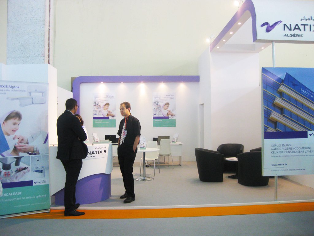 Natixis Algérie au Salon International de l’Équipement Hospitalier et Médical (SIEHM) 2013