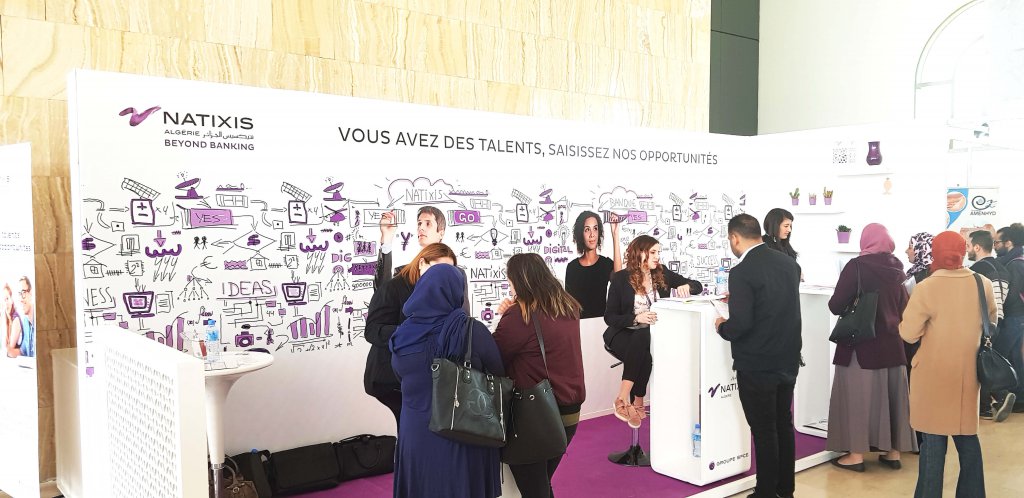 Natixis Algérie au salon talents et emploi