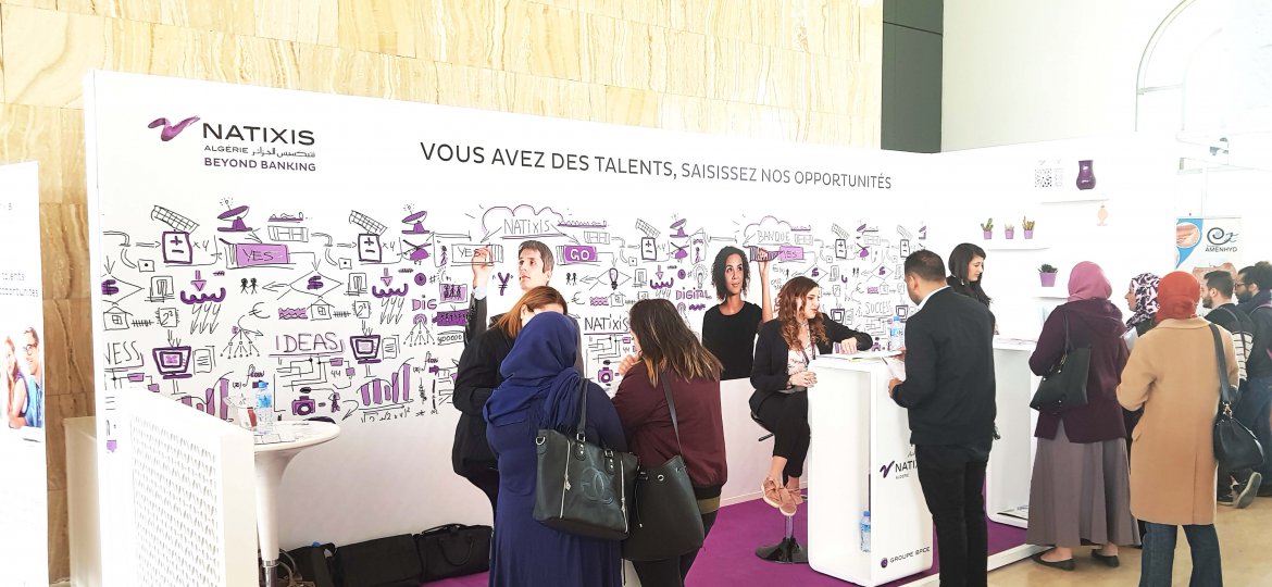 Natixis Algérie au salon talents et emploi