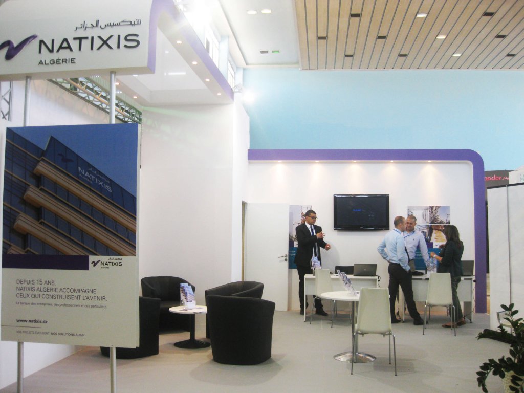 Natixis Algérie au salon International du Bâtiment