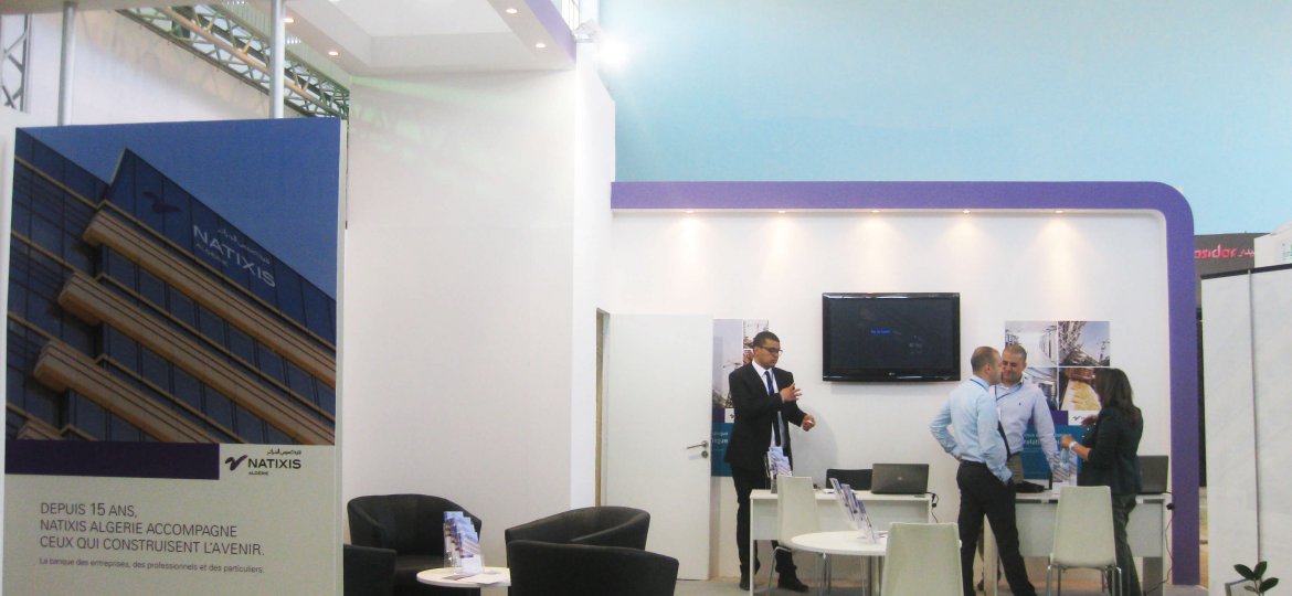 Natixis Algérie au salon International du Bâtiment